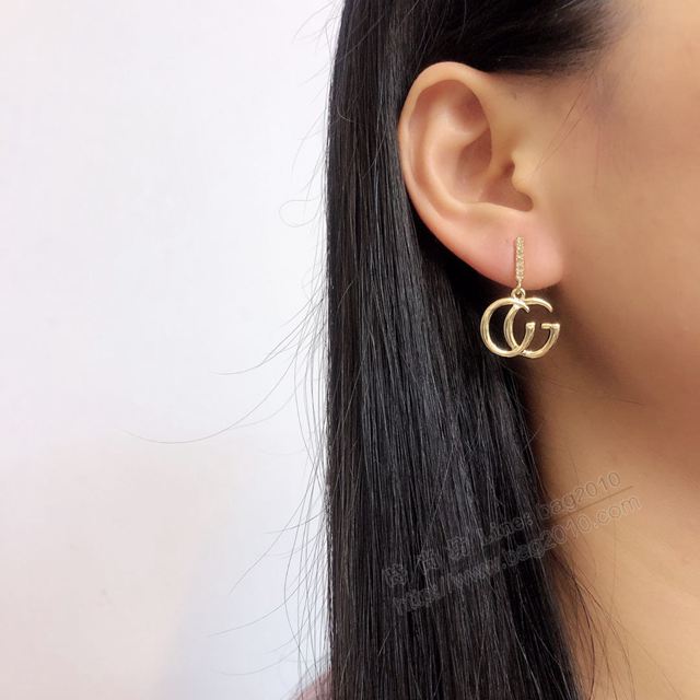 GUCCi飾品 古馳雙G耳釘 Guccis925銀針新款耳環  zgbq1019